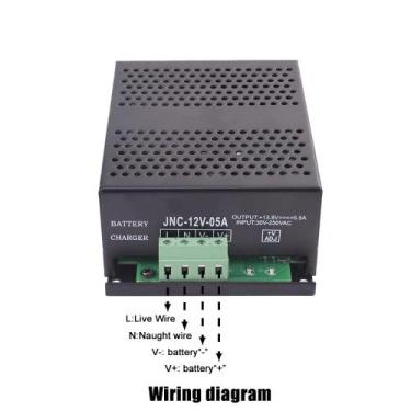 Imagem de Carregador/flutuador De Bateria 24v 5a Para Grupo Geradores - JNC