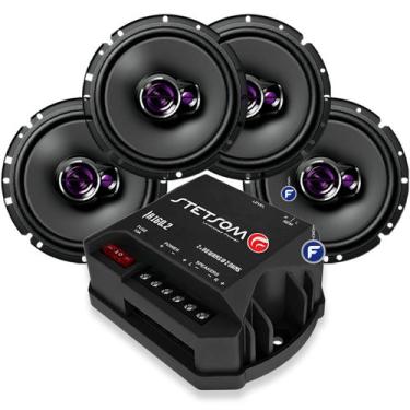 Imagem de Kit 4 Auto Falantes Pioneer 6 Pol 200w Rms Portas Carro Automotivo + M