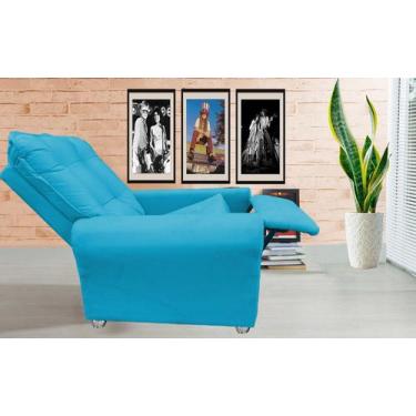 Imagem de Poltrona Reclinavel Sala De Estar Astra Amamentação - B Home Decor, Tu