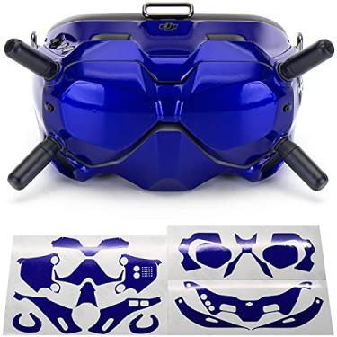 Imagem de WRAPGRADE Película compatível com DJI FPV | Goggles V2 (azul estratosfera)