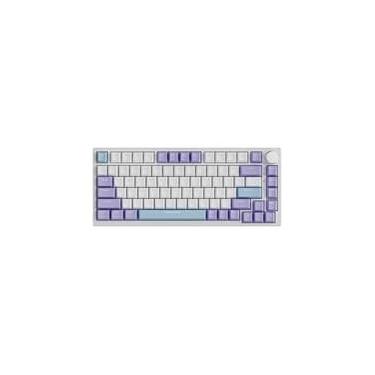 Imagem de Teclado Mecânico Gamer Ajazz AK820, USB-C, Moon Switch, Layout US, Anti-Ghosting, Roxo - AK820
