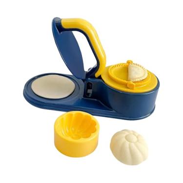 Imagem de Máquina Para Massa de Pastel,Prensa de Massa para Folhas de Recheio - Utensílio Manual Multifuncional para Wonton, Ravioli, Empadas e Salgados