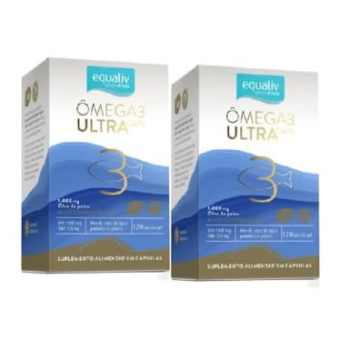 Imagem de Kit 2 Omega 3 Ultra Caps Concentrado 1080mg EPA 720mg DHA Equaliv