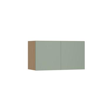 Imagem de Armário Aéreo para Geladeira 80cm 2 Portas Slim Luciane Móveis