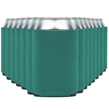 Imagem de CURRENT CO. Capas Térmicas Para Latas De Cerveja Em Branco (Pacote Com 60) Coolies Macios E Isolados - Koolies Htv Friendly A Granel Garrafas Blanks Projetos Vinil Lembrancinhas Casamento (Azul-Petr