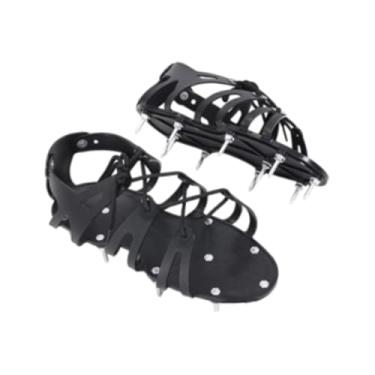 Imagem de Esquirla 2 peças de sapatos com pontas autonivelantes, caminhada segura para revestimentos resinosos, sapatos aeradores de gramado para compostos, piso epóxi, 2.8 Cm de