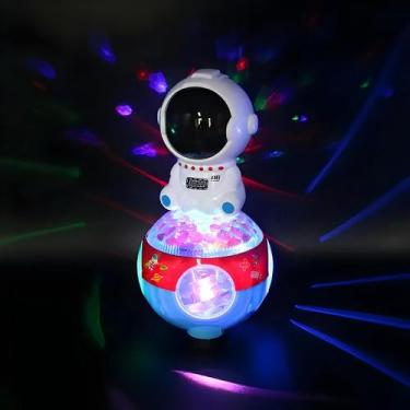 Imagem de Brinquedo Robô Astronauta Com Música E LED Rotação 360 ZR138-21 - Dais