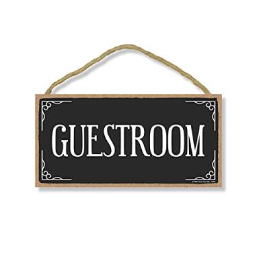 Imagem de Honey Dew Gifts, Quarto de hóspedes, placa de regras para propriedades de aluguel, placas de porta de casa de férias, placa de parede de quarto de hóspedes, sinalização de madeira para casa e negócios