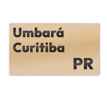 Imagem de Imã de Geladeira Umbará Curitiba MDF 7x4 para Lembrança