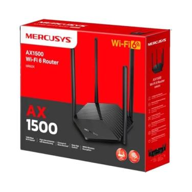 Imagem de Roteador Wi-fi 6 AX1500 MR60X Dual Band Bivolt Preto