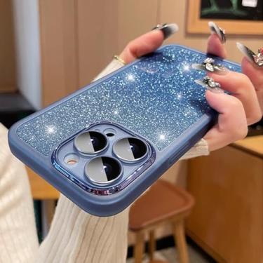 Imagem de Capa de celular macia com glitter brilhante para Redmi Note 13 Pro Plus 4G 5G 12 11 11S 10 10S 9 9S Pro capa de silicone para proteção de câmera, 2, para Redmi Note 7