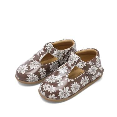 Imagem de Jack & Lily Sapatos Mary Jane para bebês, bebês e crianças – Sapatos sociais de sola macia para escola, festa e casamento, Dakota, 5 Toddler