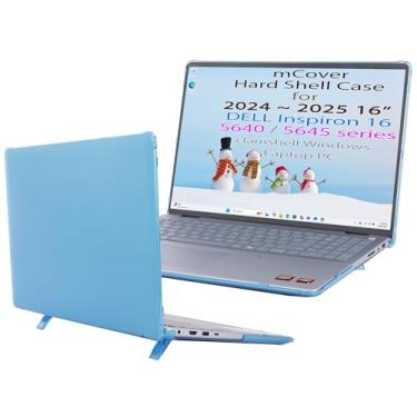 Imagem de mCover Capa compatível apenas com laptop Dell Inspiron 16 5640 série 5645 de 16 polegadas 2024 ~ 2025 (NÃO serve para nenhum outro modelo Dell) - Aqua