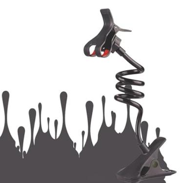 Imagem de Suporte Universal Multifuncional Para Telefone-De Cabeceira E Mesa Ajustável Assistir TV/Filme(Preto)