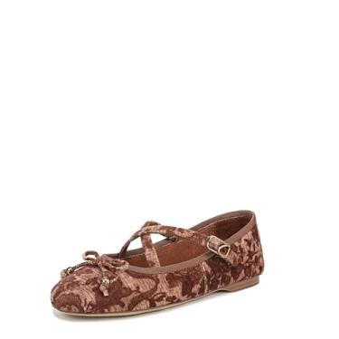 Imagem de Circus NY by Sam Edelman Sapatilha feminina Zuri Ballet, Rich Cognac Multi, 40