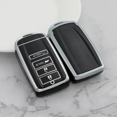 Imagem de Honda Acura TPU Shell Fob Holder Car Key Case Capa Protetor Para RLX M