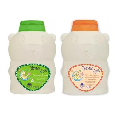 Imagem de SHAMPOO SUAVE E SABONETE LÍQUIDO KIDS BLOSSON VILLE 250g cada