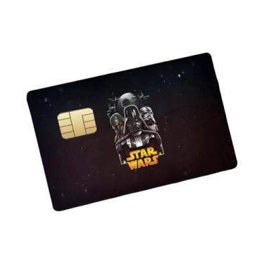 Imagem de Conjunto De 4 Películas Adesivas 3D De Star Wars Para Cartão De Crédit