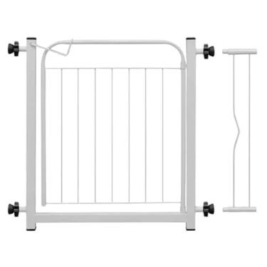 Imagem de Grade Portão Portãozinho Proteção Pet Cães Cachorro Criança 69 A 84 cm