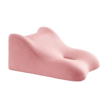 Imagem de Llazsybz Almofada de Cunha de Cama Versátil para Uso Deitado, Ideal para Assistir Filmes E Fazer Exercícios, Rosa a
