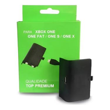 Imagem de Bateria Com Cabo Para Controle Compatível Xbox One One S One X Compati