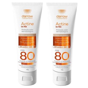 Imagem de Darrow Actine Ultra Kit com 2 Unidades  Protetor Solar Facial com Cor 