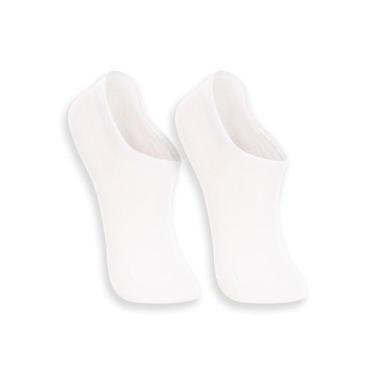 Imagem de Kit 2 Pares de Meias Invisível Lupo 4270-088, Branco