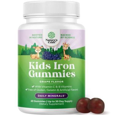 Imagem de Suplemento Multivitamínico Natures Craft Tasty Kids com goma de ferro