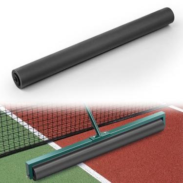 Imagem de Silipull Pacote com 1 rolo de substituição de 91 cm para quadra de tênis de substituição de esponja de rodo sem costura para escova de tênis de varredura (cinza)