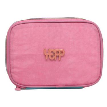 Imagem de Estojo Escolar Juvenil Box multicolor - Yepp, Rosa
