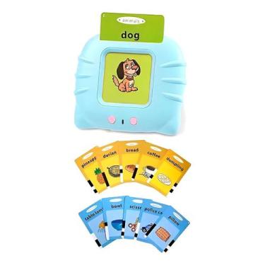 Imagem de Cardkids Educaçao Infantil Aprender Inglês 224 Palavras - Star, Azul