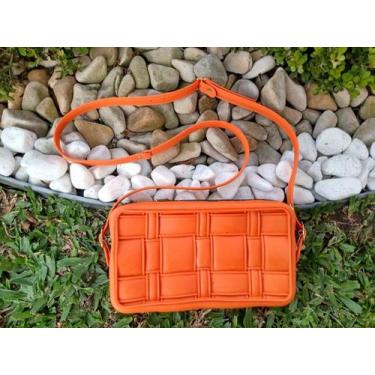 Imagem de Bolsa Transversal Pequena alça removível - TF Injetados, Laranja