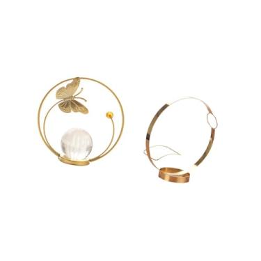 Imagem de Bothyi Estátua de Escultura de Metal em Ferro, Suporte para Garrafa de Vinho Tinto, Organizador de Rack para Corredor, Lareira, Quarto, Sala de Estar, Mesa D