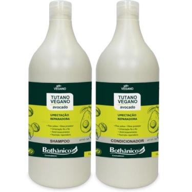 Imagem de Kit Tutano Vegano Avocado Shampoo + Condicionador 1L Bothanico - Bothâ