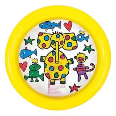 Imagem de Piscina Inflável Redonda Verão Infantil Kids Praia 28 Litros