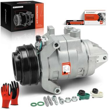Imagem de A-Premium Compressor De Ar Condicionado Com Embreagem Compatível Ford F-150 2015-2017 3,5 L, 2018-2020 3,3 Estilo Dks20, 4 Ranhuras (Não 6 Ranhuras)
