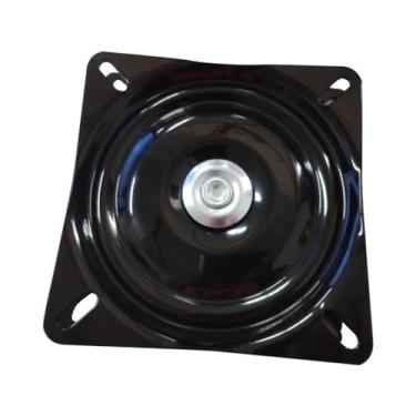 Imagem de Gralara Assento base giratória 360 graus girando móveis de barra em casa giratória 154 mm banqueta placas giratórias para reclinável jantar mesa de