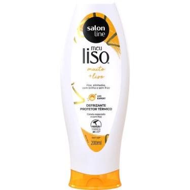 Imagem de Defrizante Protetor Térmico Meu Liso Muito + Liso Salon Line 200ml