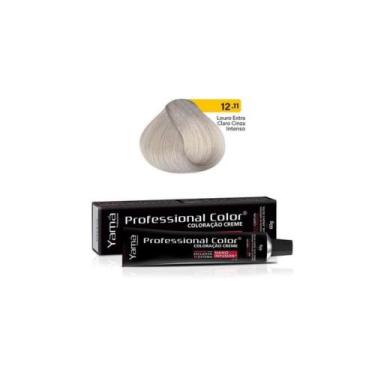 Imagem de Tintura Yama Nano Infusion 12.11 Louro Extra Claro Cinza Intenso