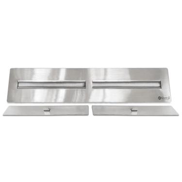 Imagem de Lareira Ecológica Classe A Álcool -Queimador 94Cm  2X40Cm 