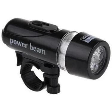 Imagem de Farol Lanterna Bicicleta Bike Power Beam Trasseiro Dianteiro