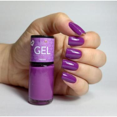 Imagem de Esmalte Efeito Gel Bella Brazil 9ml  Brilho e Longa Duração