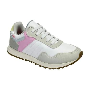 Imagem de Tênis Klin Walk Kids 178161 Gelo/Azul/Amarelo