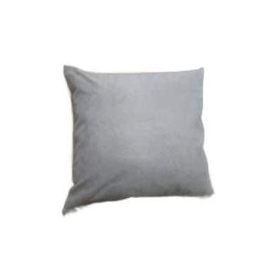 Imagem de CAPA DE ALMOFADA SUEDE AMASSADO 43 x 43 - CINZA CLARO - DIAS DECOR