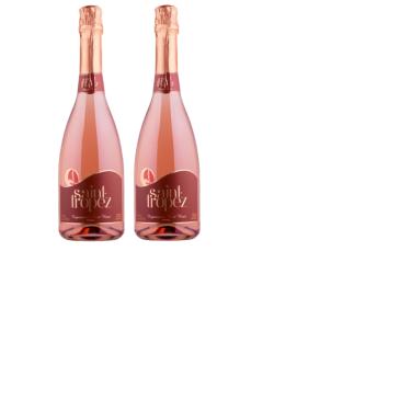 Imagem de Kit Espumante Saint Tropez Brut Rosé 750ml 2 unidades
