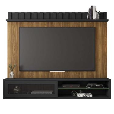 Imagem de Painel Bancada  TV até 75 Polegadas Thunder Marrom Caemmun