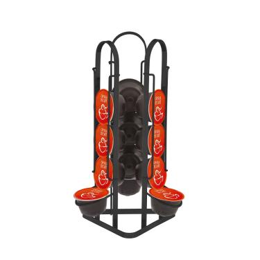 Imagem de Porta Cápsulas Nespresso Suporte Preto para 15 Unidades Café