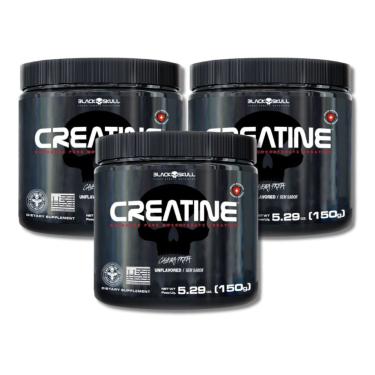 Imagem de 3x CREATINE - CREATINA MONOHIDRATADA - 150G