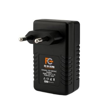 Imagem de Fonte Adaptadora PoE 24V 1A FC2401PN – Alimentação e Dados em um Só Cabo