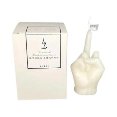 Imagem de Velas Aromáticas Em Forma De Dedo Do Meio, Engraçadas E Criativas, Dec